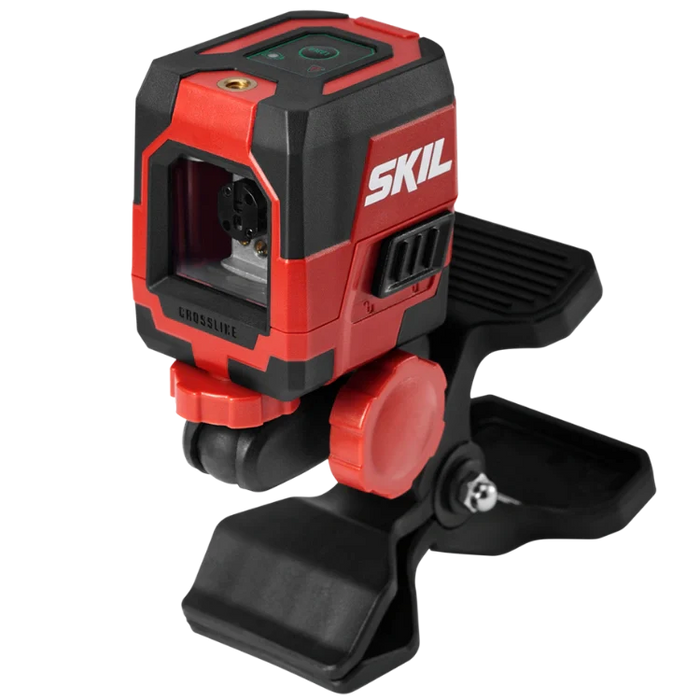 SKIL LL9324G-01 Self-leveling Green Cross Laser with Clamp