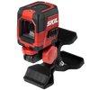SKIL LL9324G-01 Self-leveling Green Cross Laser with Clamp