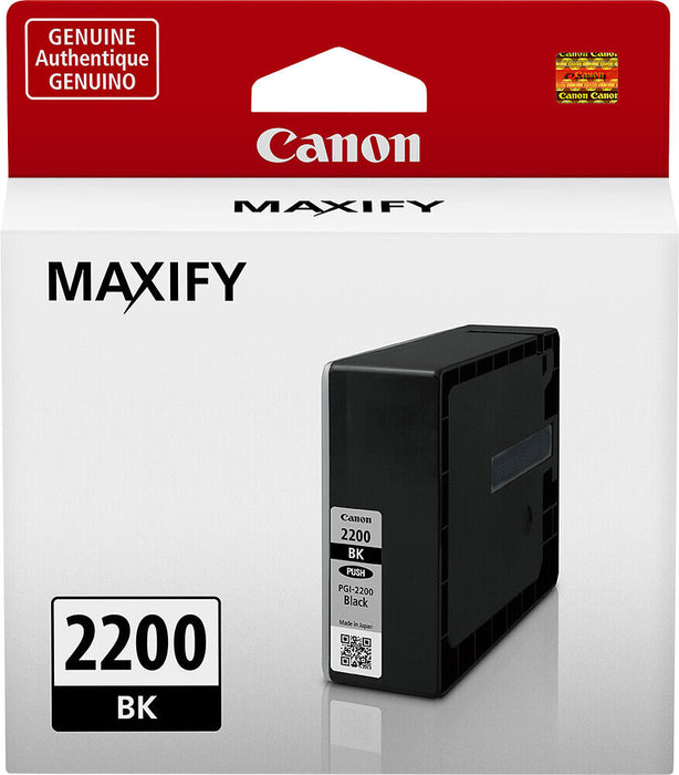 New, Pre-Owned - Canon PGI-2200 Black Ink Cartridge (9291B001)