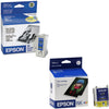 New, Pre-Owned - Epson T017 Black T018 Color Ink Cartridges