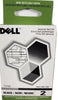 New, Pre-Owned - Dell Series 2 7Y743 Black Ink Cartridges