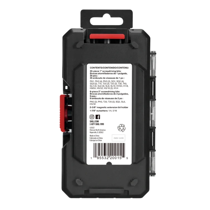 SKIL SDB7017 47 pc. Screwdriving Bit Kit