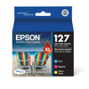 New, Pre-Owned - Epson 127XL Cyan, Magenta and Yellow ink cartridge