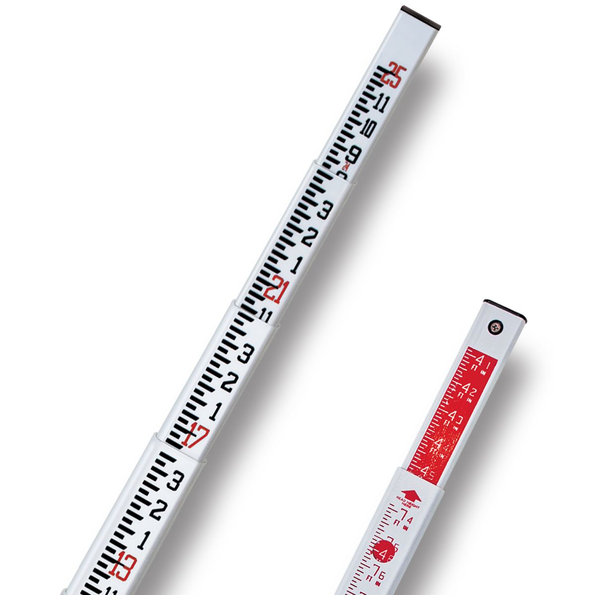 SitePro 25' Fiberglass Grade Rod Inches w/Case | 150341 — Tiger Supplies
