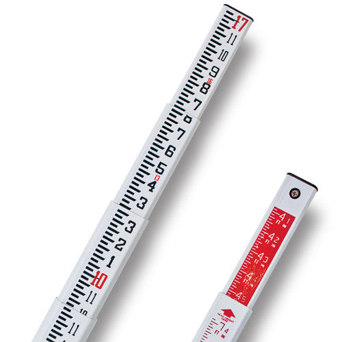 SitePro 17-ft Surveyors Fiberglass Leveling Rod 10ths | 158013 — Tiger ...