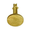 19-700 1-3/8 Flat Brass Survey Marker