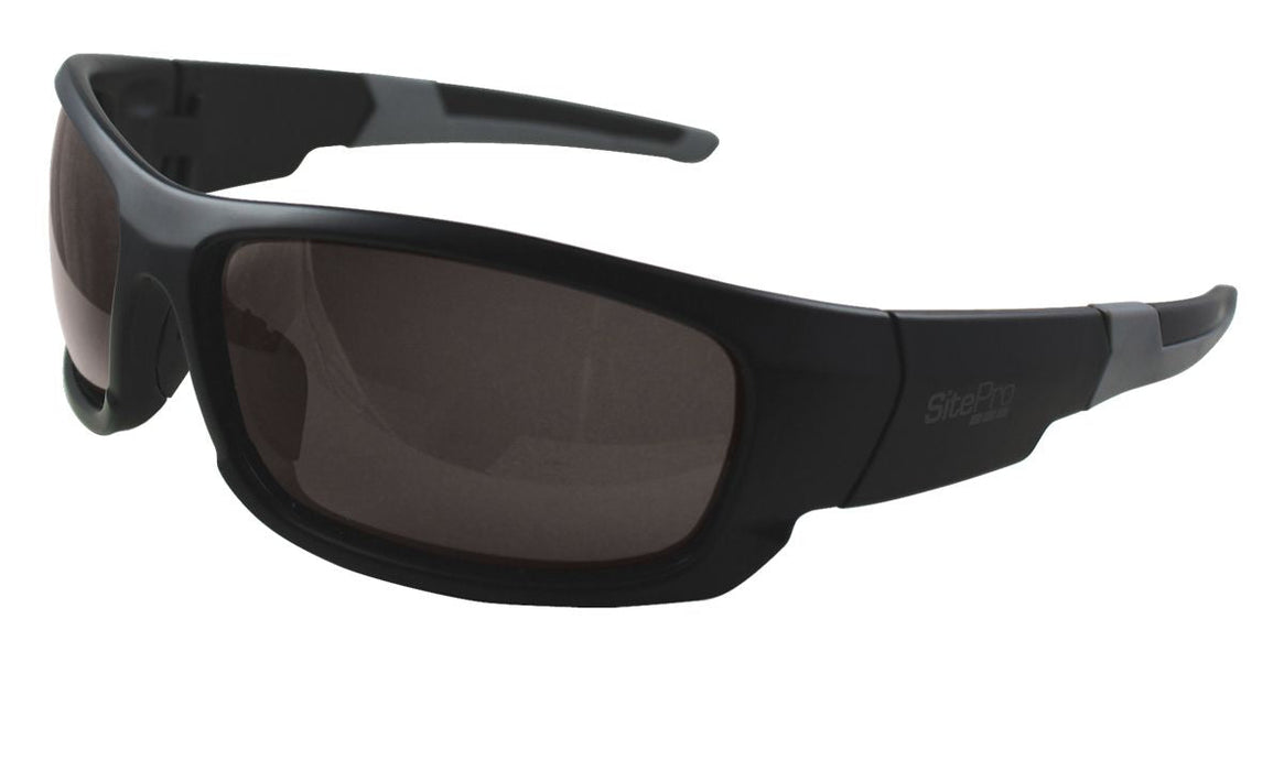 24-CN21B Safety Glasses, Black w/Non-Polarized Lens