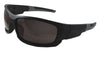 24-CN21B Safety Glasses, Black w/Non-Polarized Lens