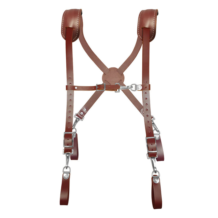 51-15009 SiteGear Leather Work Suspenders