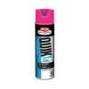 Krylon 3612 Inverted Marking Paint, 17 oz., Fluorescent Pink, Water -Based - 12 Pack